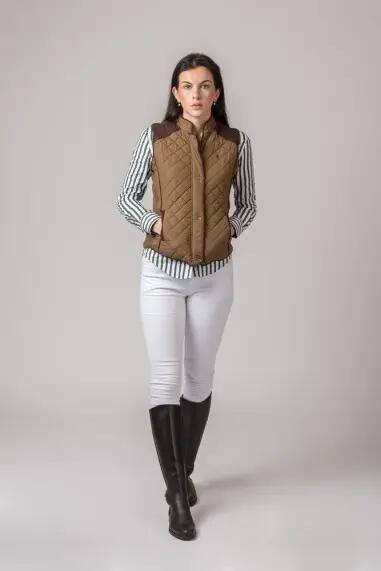 CHALECO NEW KIMBERLY CAMEL 4/5
