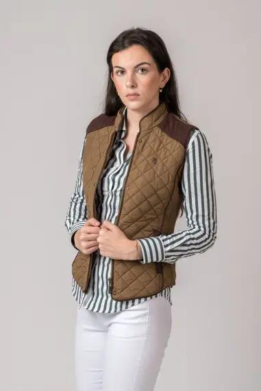 CHALECO NEW KIMBERLY CAMEL 3/5