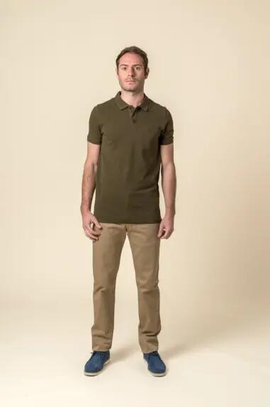 POLO BRITISH VERDE KAKI 4/5