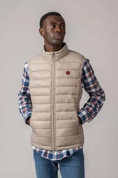 CHALECO LUGO BEIGE 1/5