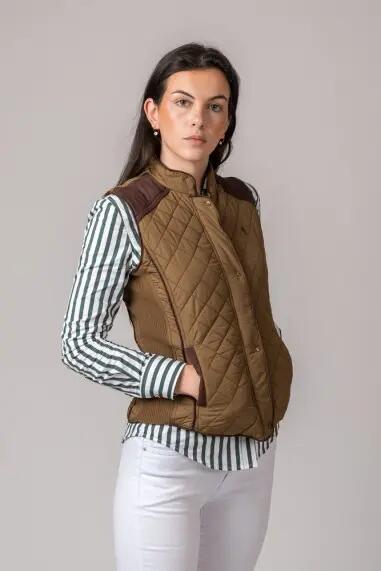 CHALECO NEW KIMBERLY CAMEL 2/5
