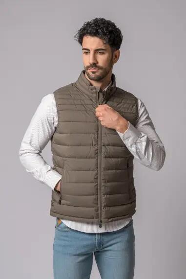 CHALECO NEW NIZA MARRON 3/5