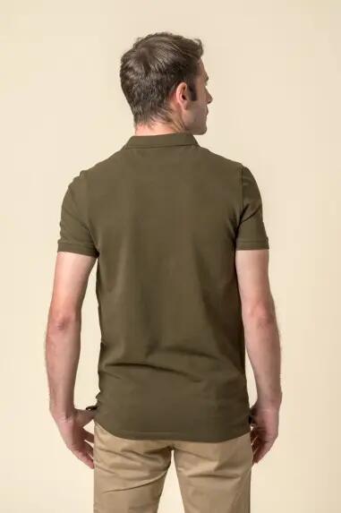 POLO BRITISH VERDE KAKI 3/5