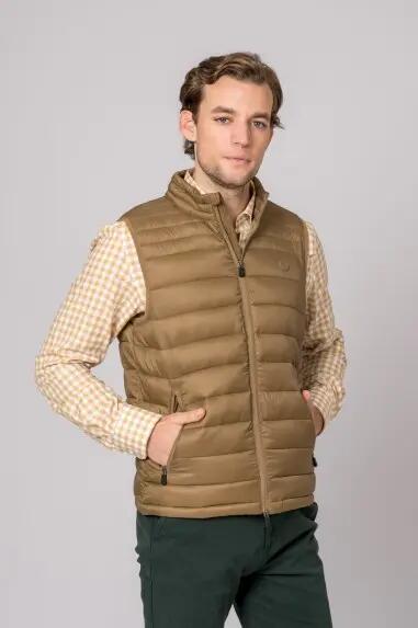 CHALECO NIZA CAMEL 3/5