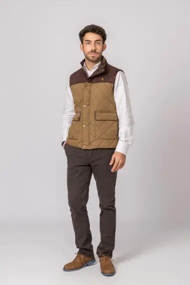 CHALECO HUSKY COIMBRA CAMEL 4/5