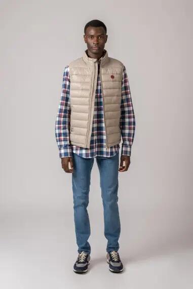 CHALECO LUGO BEIGE 3/5