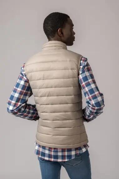 CHALECO LUGO BEIGE 2/5
