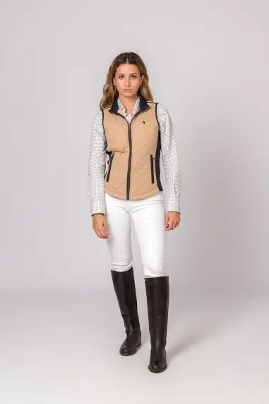 CHALECO ACEDERA CAMEL 2/5