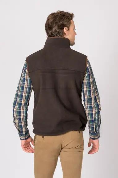 CHALECO POLAR BERLIN MARRON 4/4