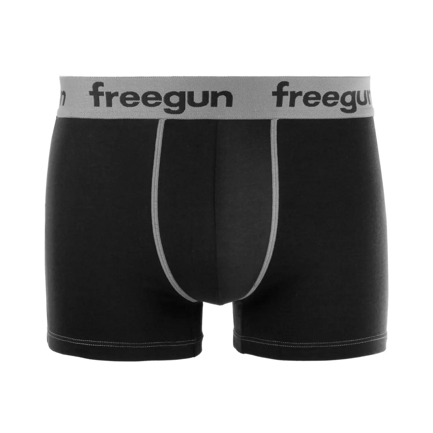 Lot de 9 boxers garçon en coton uni 2/5