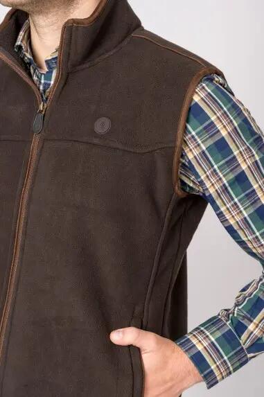 CHALECO POLAR BERLIN MARRON 2/4