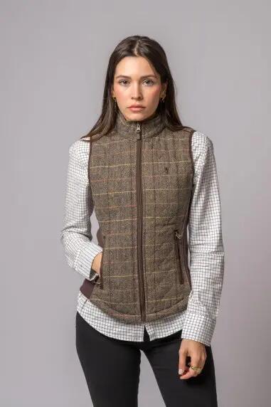 CHALECO ACEDERA ESPIGA TWEED 4/5