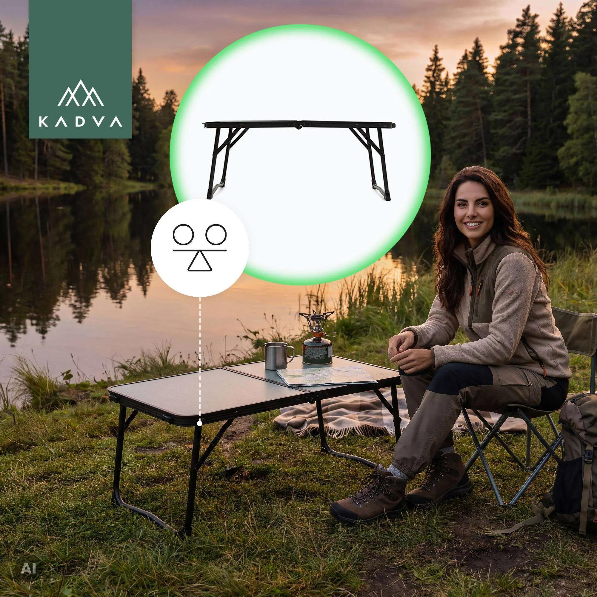 Tavolo da campeggio KADVA CAMPtable mini 6/7