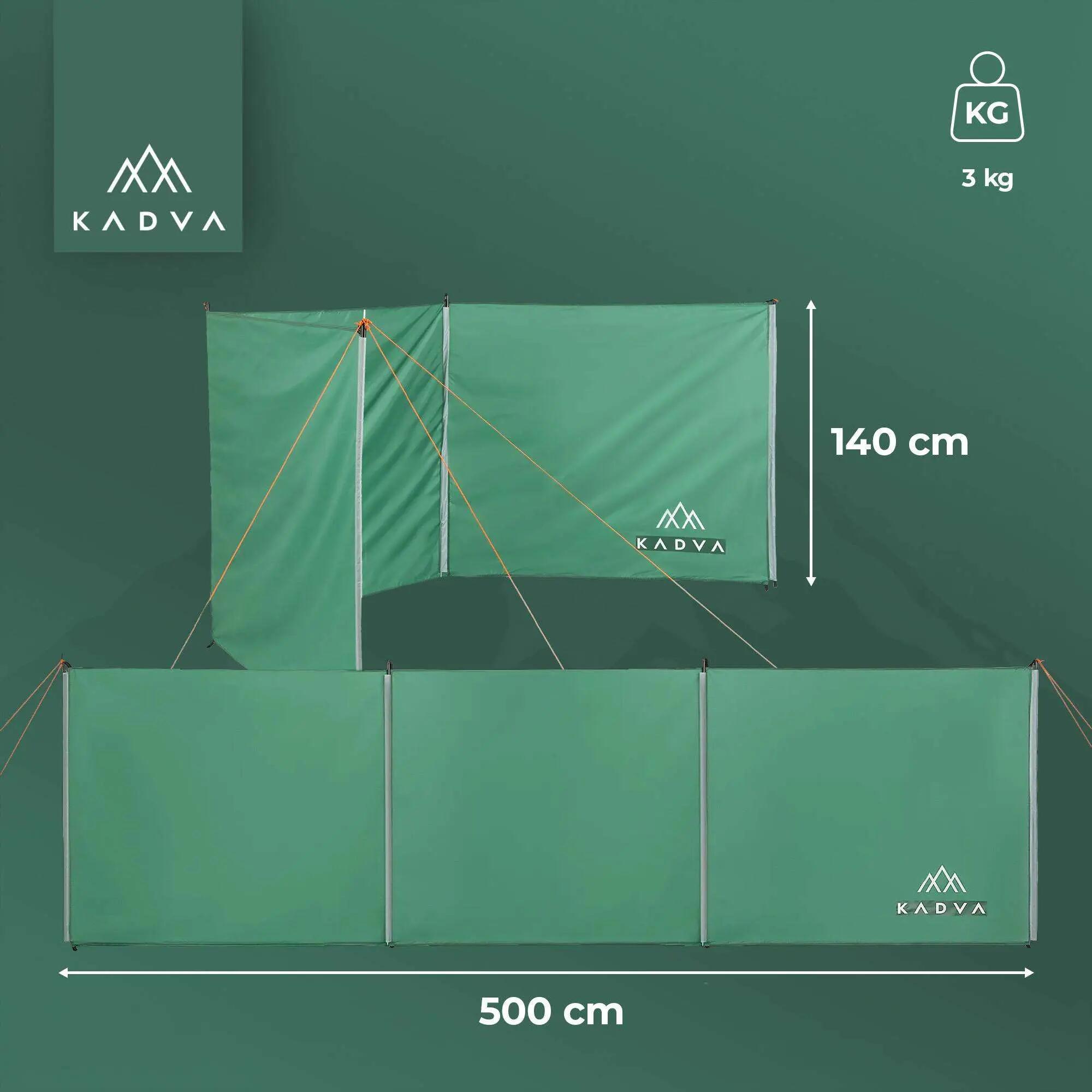 Parawan kempingowy KADVA Screen 2/7