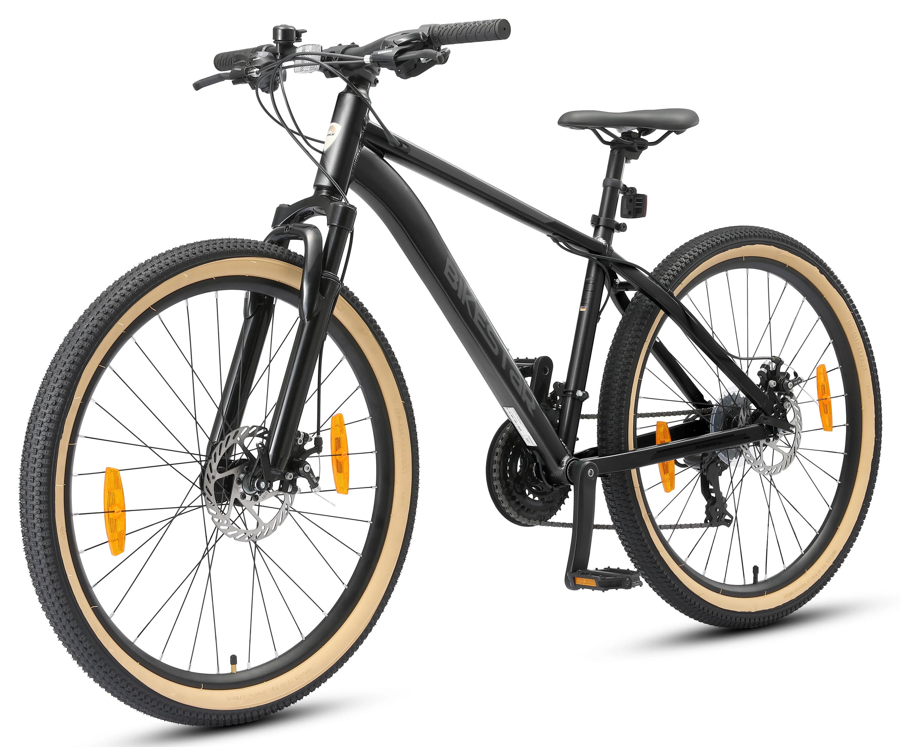 VTT 26" aluminium, semi-rigide, 21 vitesses, frein à disque 10/12