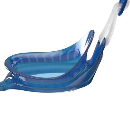 Speedo Lunettes de natation Futura Classic Junior - Transparent/Bleu fluo