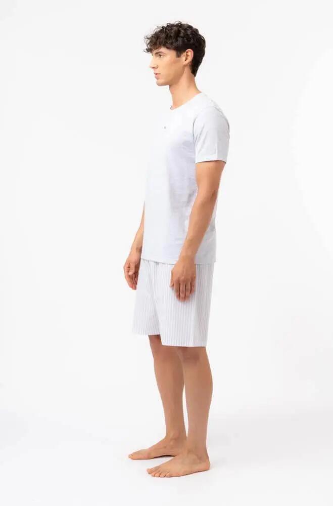 MAN PYJAMAS SHORT SLEEVES T-SHIRT AND SHORT PANTS 5/5