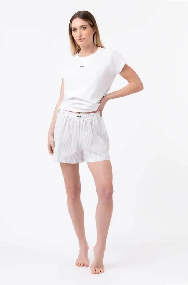 WOMAN SHORT PYJAMAS IN JERSEY/POPLIN 4/5