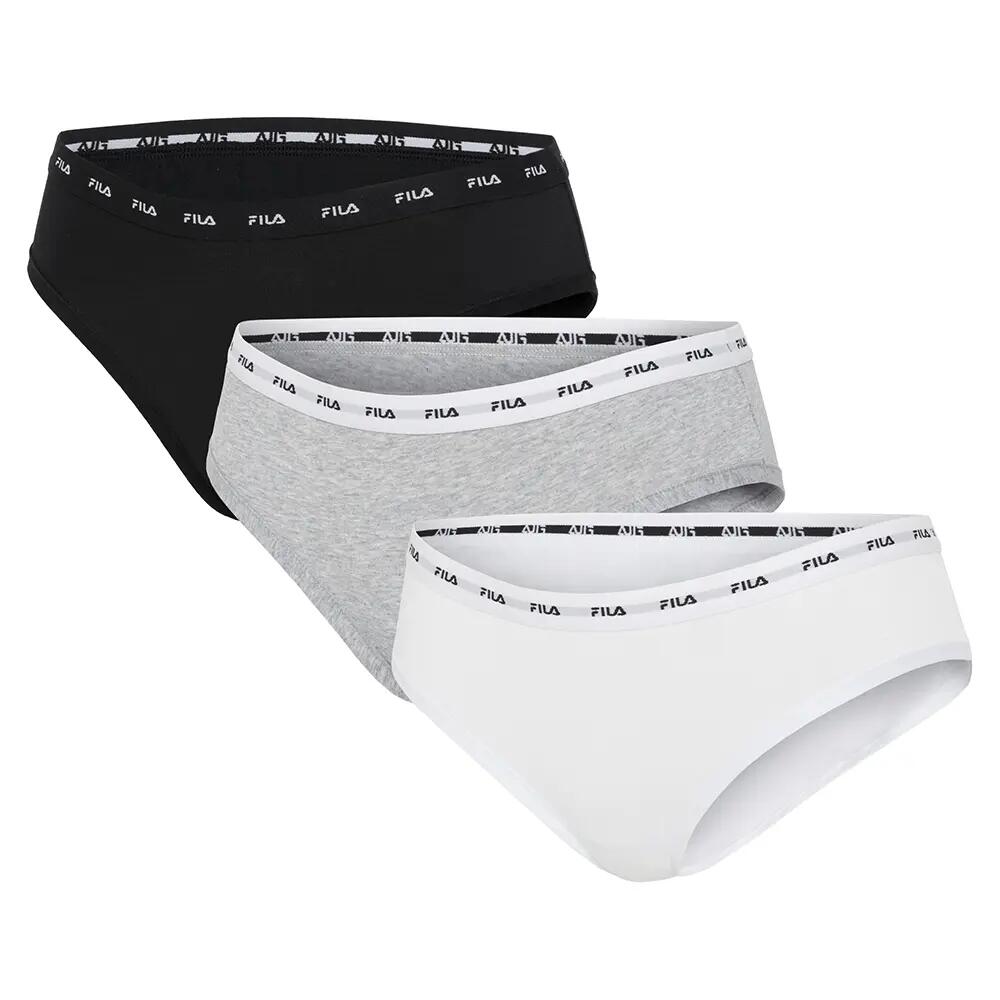WOMAN STRING ELASTIC WITH LOGO PACK OF 3 PIECES 1/7
