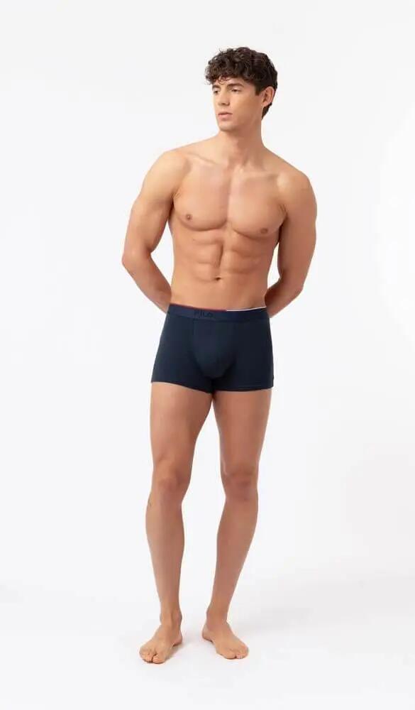MAN BOXER ELASTIC WITH LOGO 2 PIECES 3/7