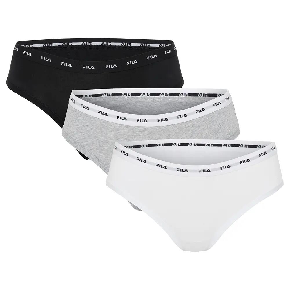 WOMAN STRING ELASTIC WITH LOGO PACK OF 3 PIECES 3/7