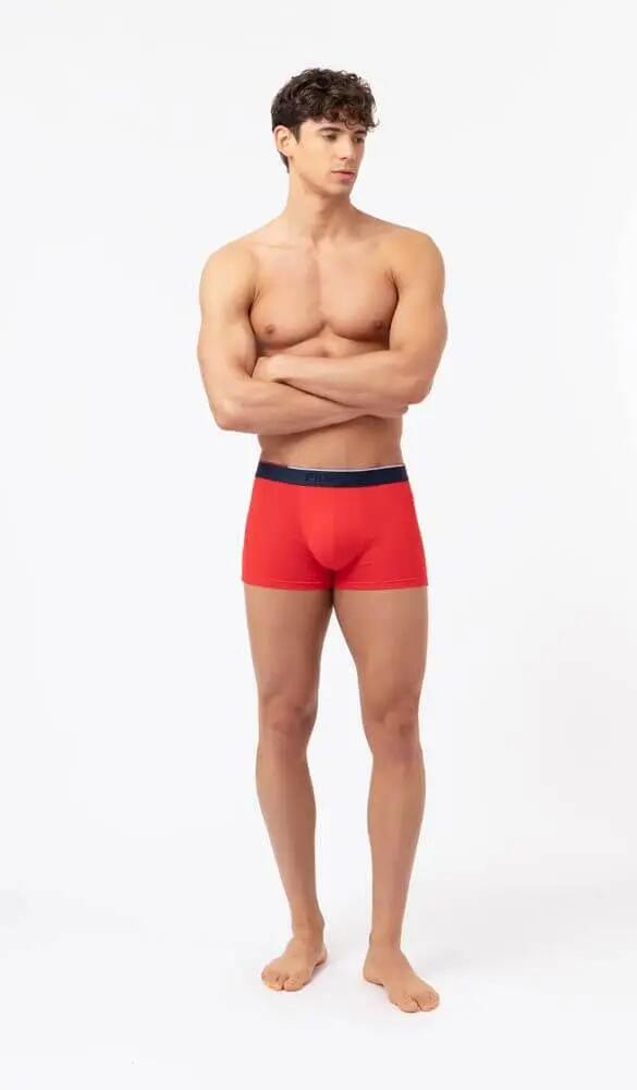 MAN BOXER ELASTIC WITH LOGO 2 PIECES 4/7