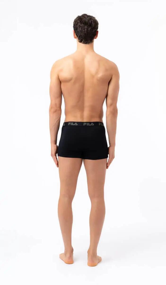 MAN BOXER ELASTIC WITH LOGO PACK OF 2 PIECES 6/7