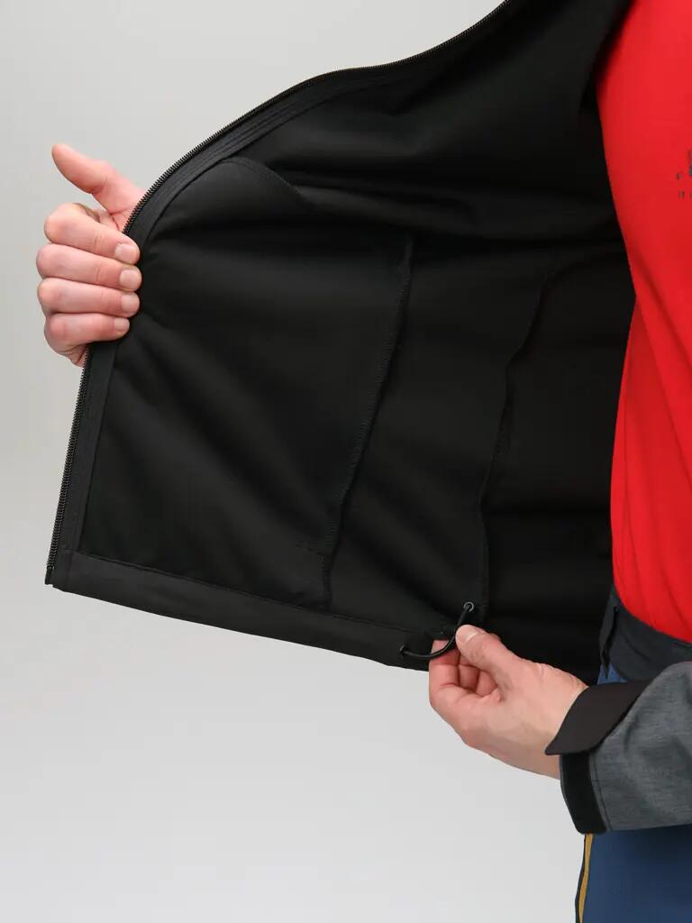 Męska kurtka softshell Loap Lamel czarna 2xl 9/9