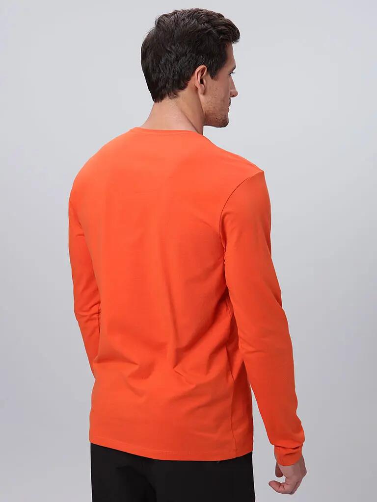 T-shirt męski Loap Alvar Pomarańczowy Pomarańczowy 2xl 4/5
