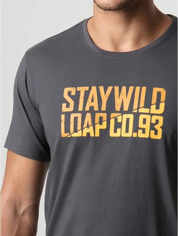 T-shirt męski Loap Benny szary 5/6