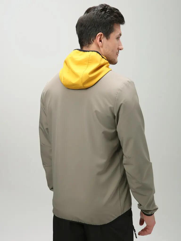 Męska kurtka softshell Loap Urland Beżowa 6/9