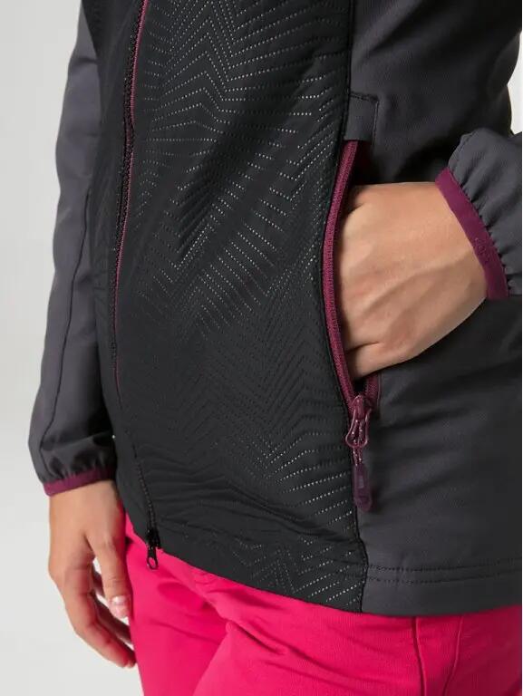 Casaco Softshell Feminino Loap Uriella Cinzento 5/9