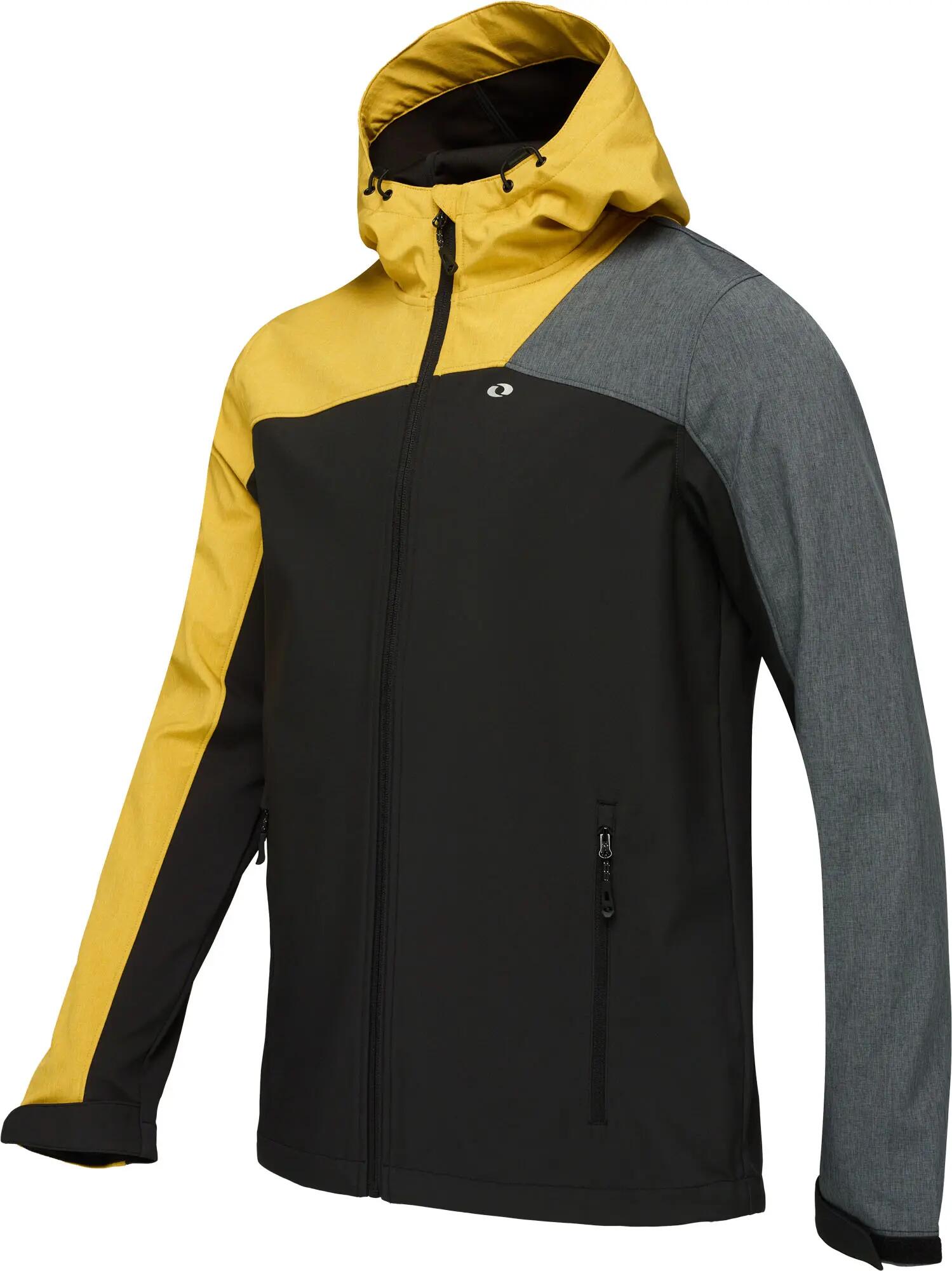 Męska kurtka softshell Loap Lamel czarna 2xl 2/9