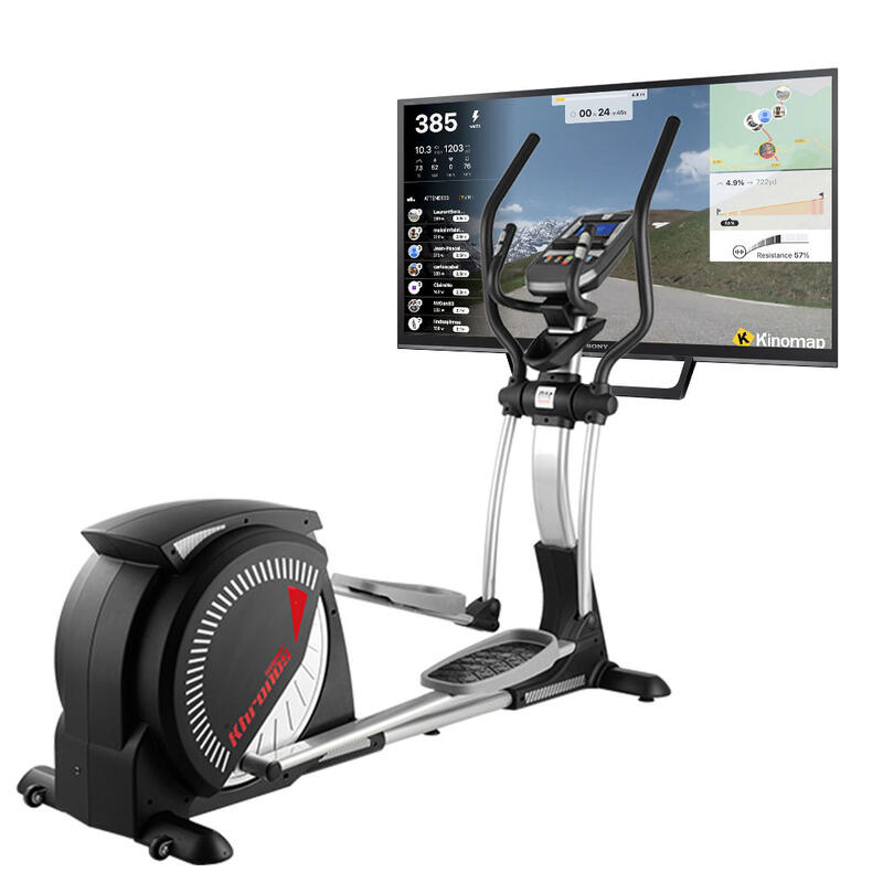 Bicicleta elíptica i.Super Khronos G2487I + app fitness