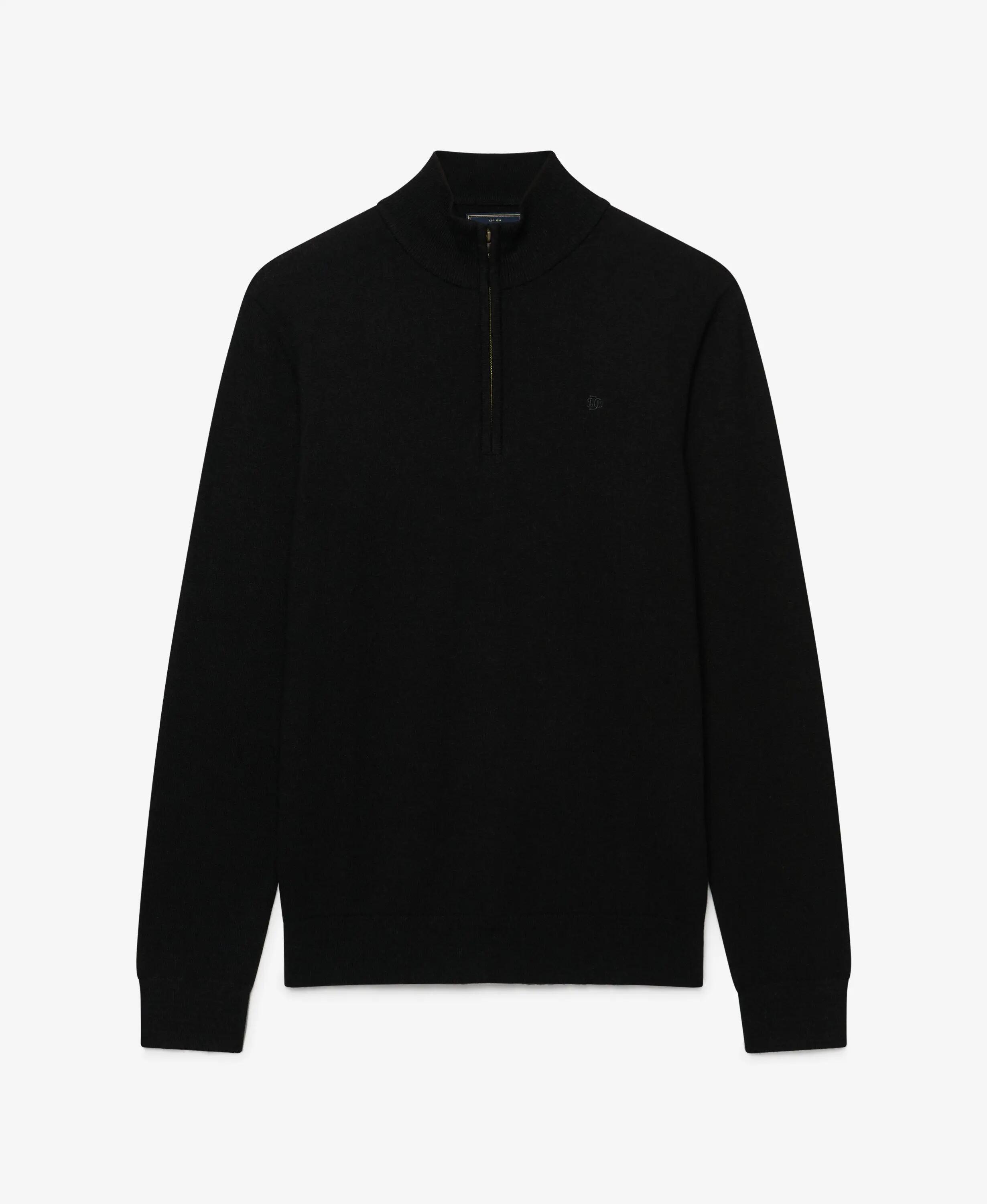 Pull com meio zipper em lã misturada leve Superdry Essential 7/7