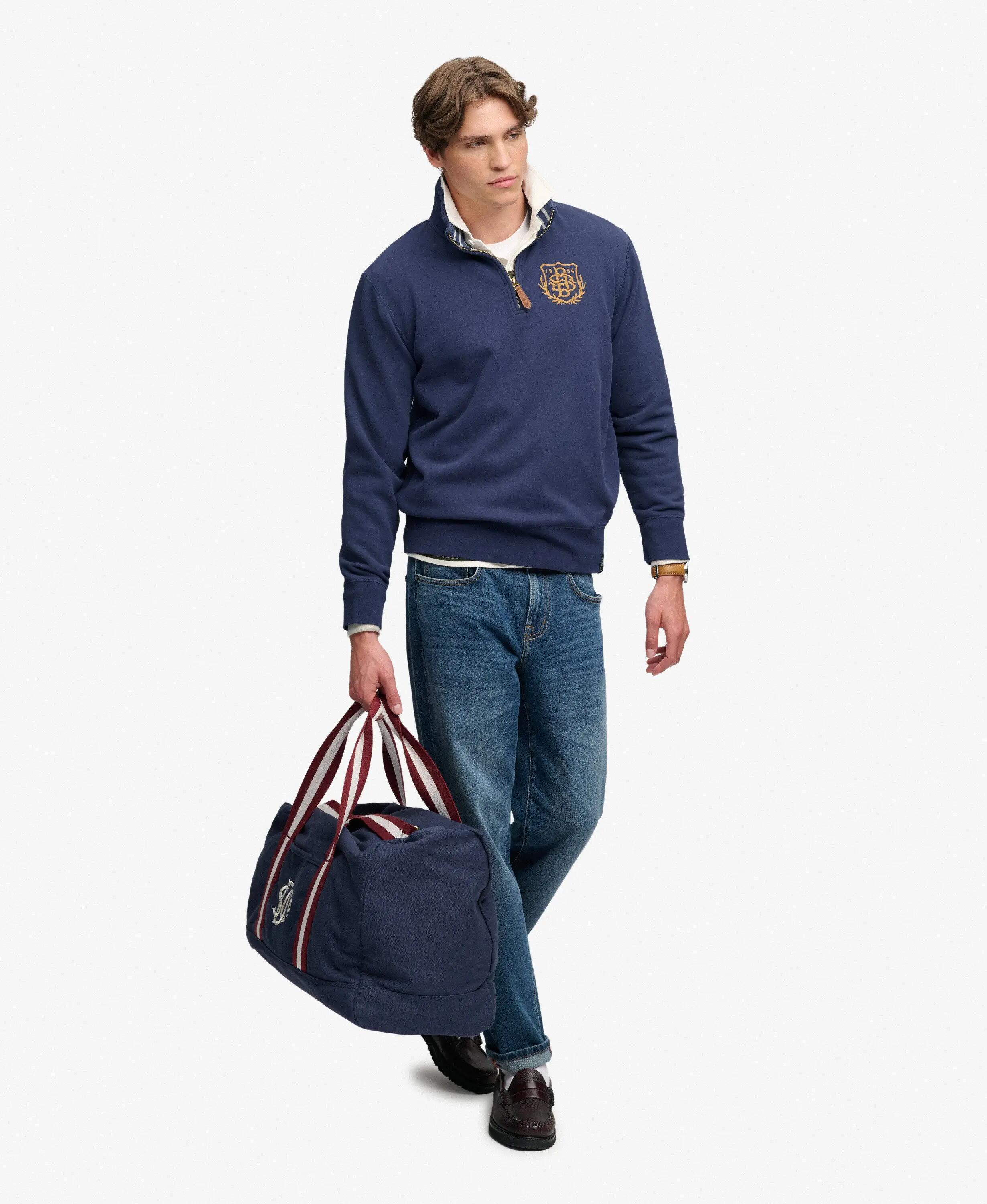Felpa con mezza zip Superdry Gothic 3/7