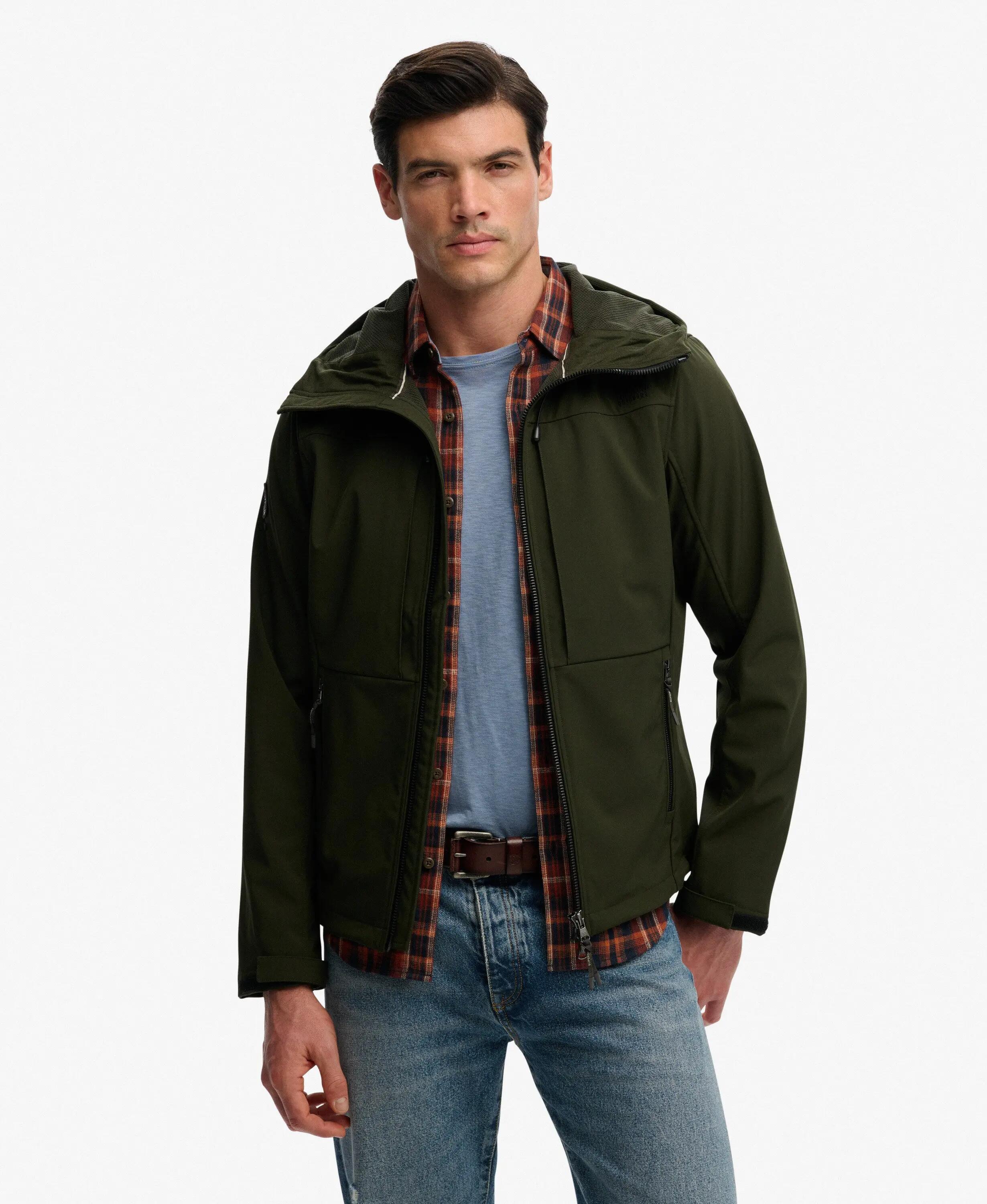 Kapucnis pulóver Superdry Softshell Tech 5/7