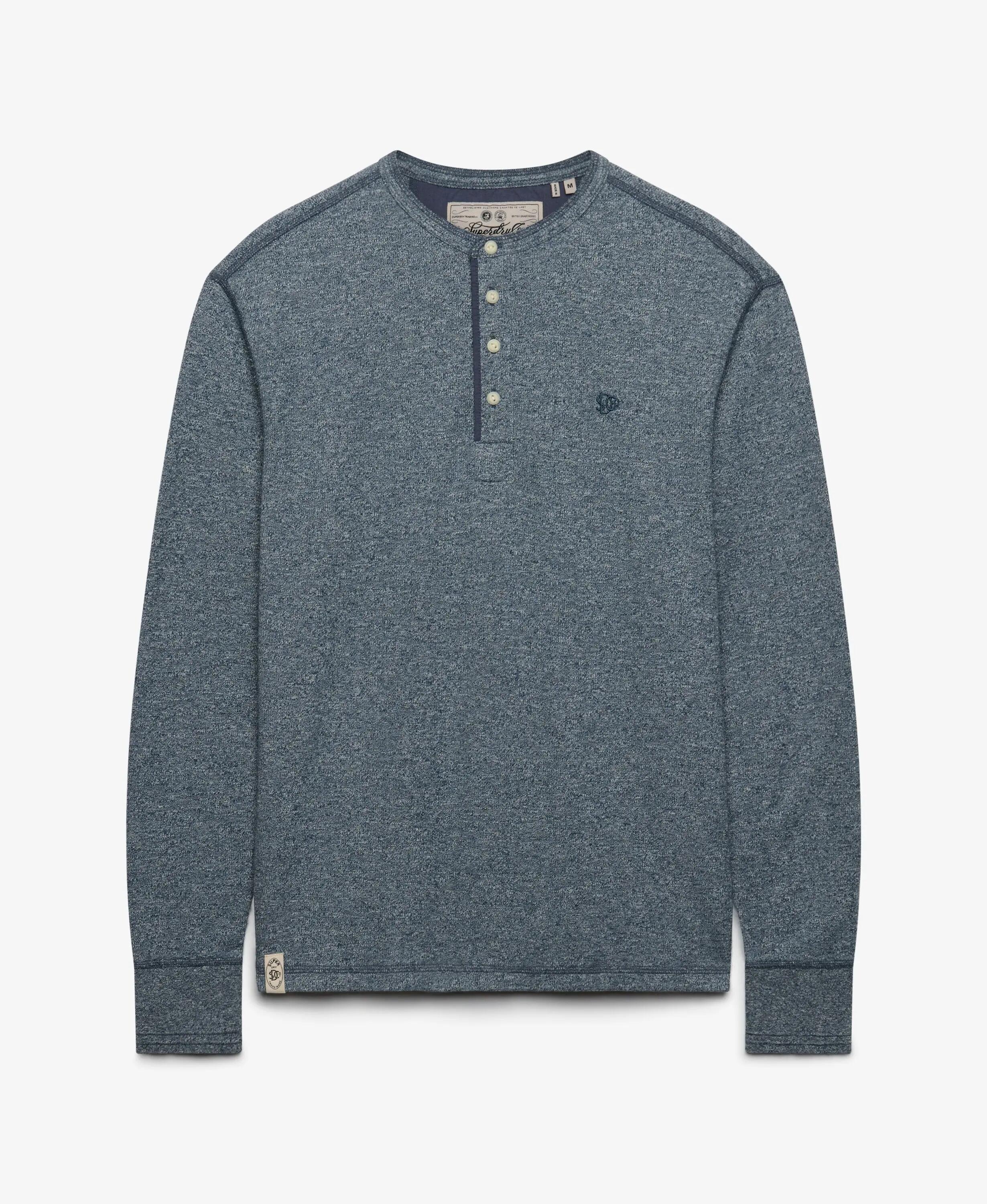 Maglietta a manica lunga Superdry Slub Waffle Grandad 6/6