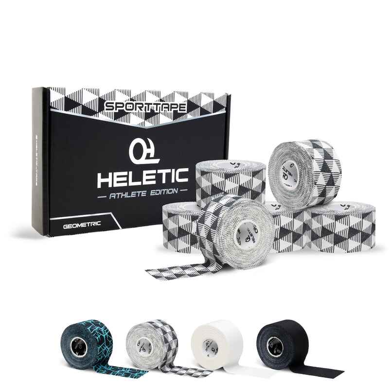 Sporttape ATHLETE EDITION - 3,8cm x 10m geometric (6 Rollen)