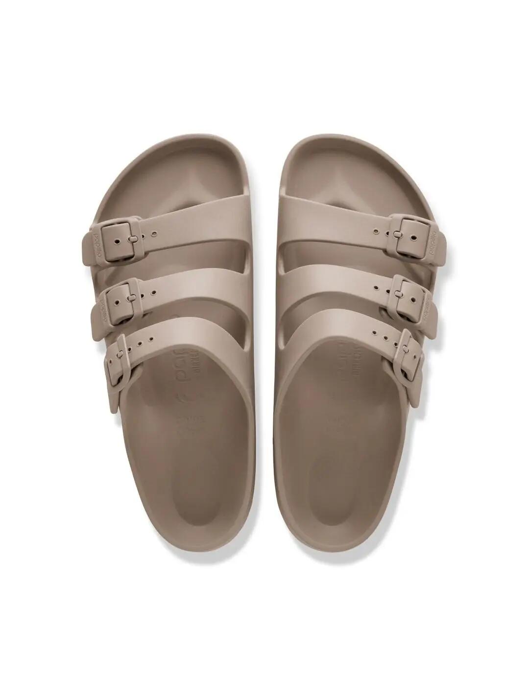 Sandales pour femme Birkenstock Florida iii flex plateforme Marron. 4/5
