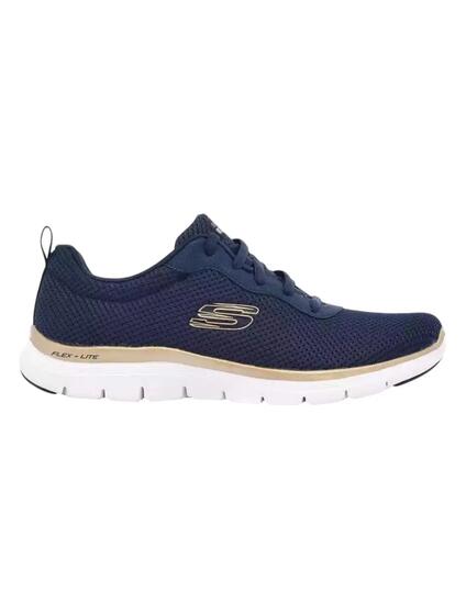 Damen-Sneakers Skechers Flex Appeal 5.0 Marineblau.