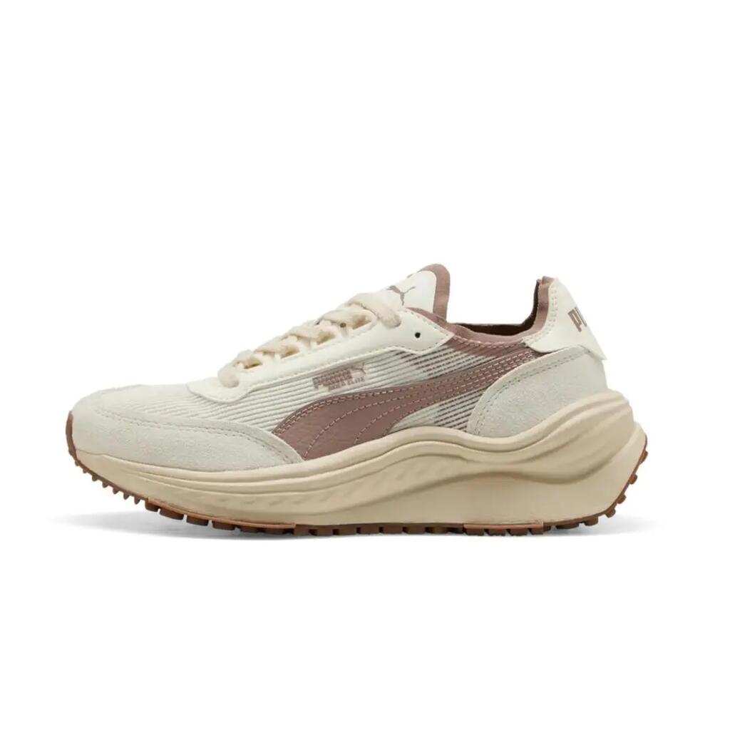 Women's Puma Rider Elite Beige Sneakers.