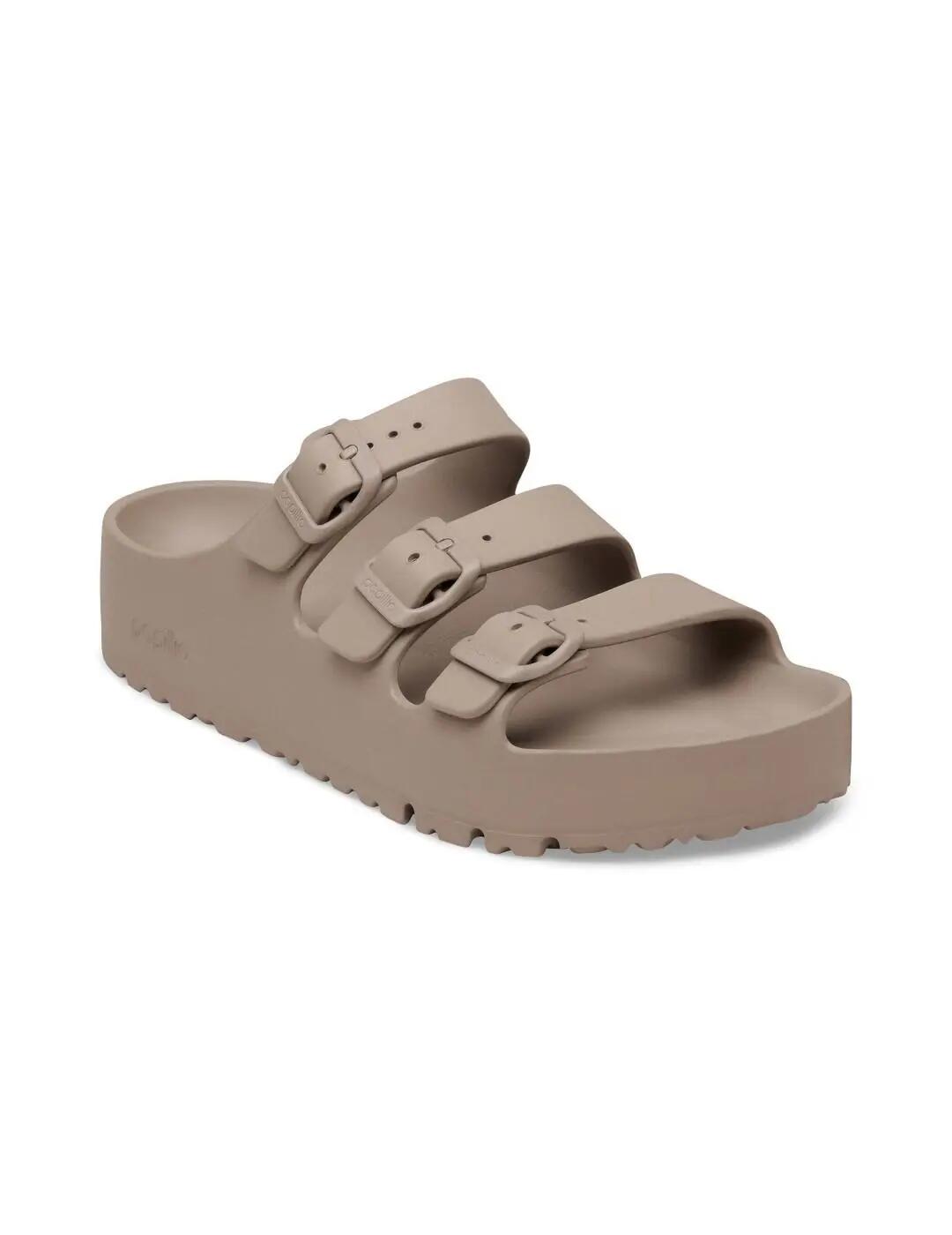 Sandales pour femme Birkenstock Florida iii flex plateforme Marron. 3/5