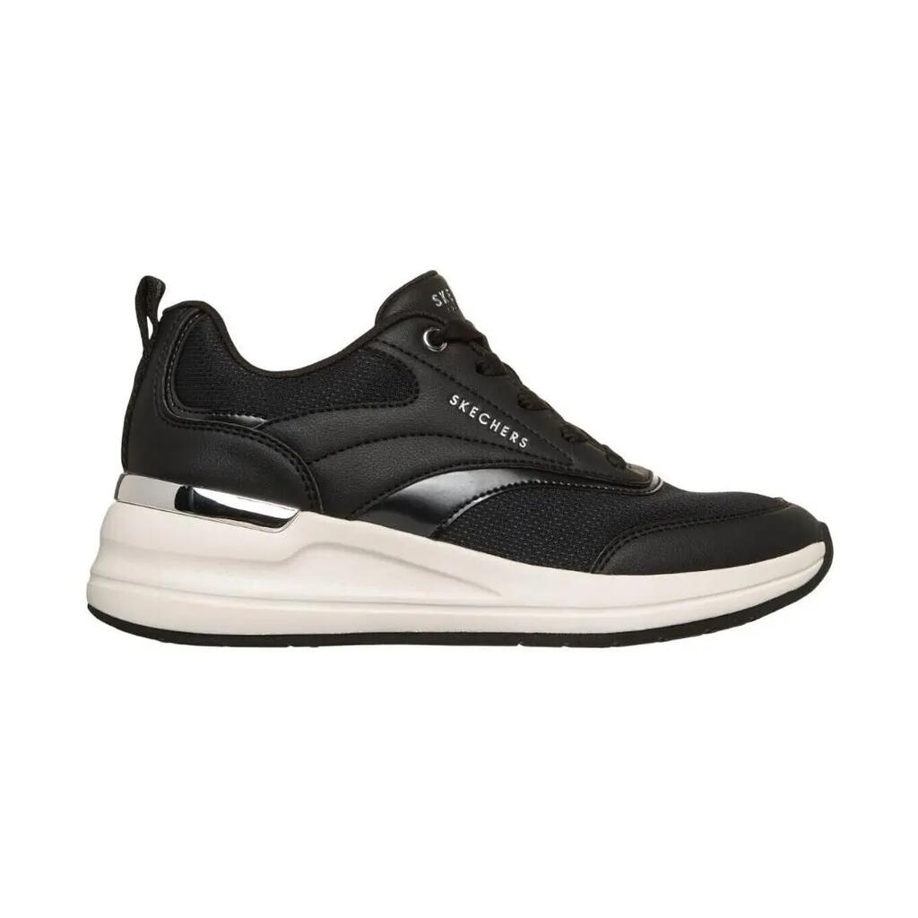 Women's Skechers Billion 2 Black Sneakers.