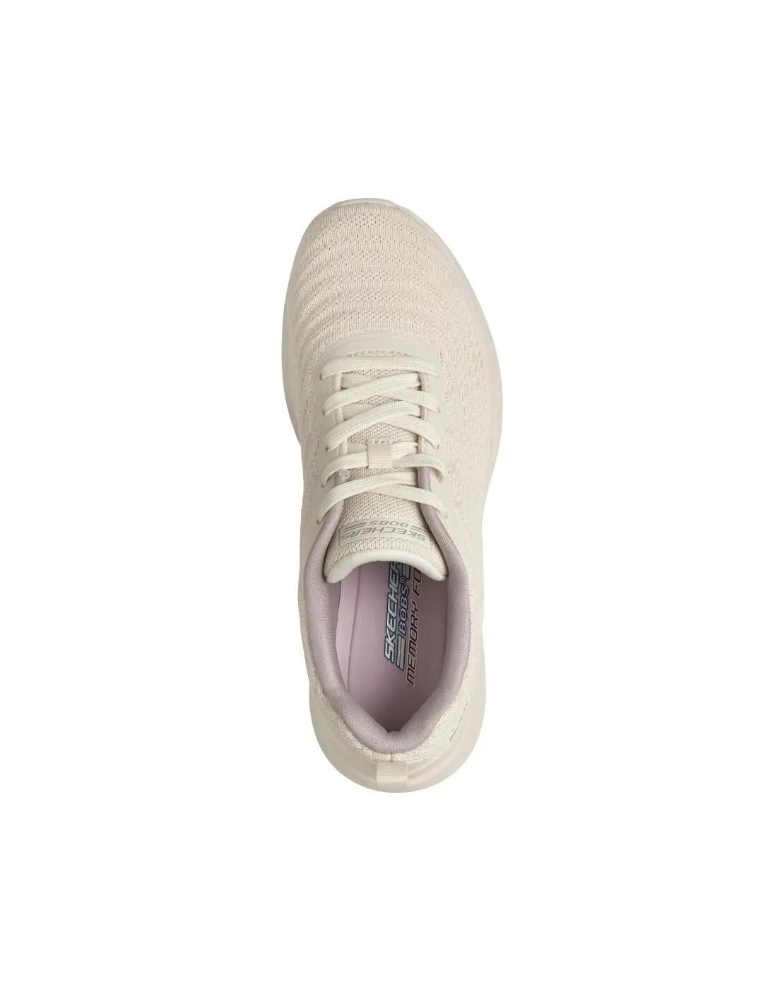 Zapatillas para Hombre Skechers  bobs moda Blanco 4/4