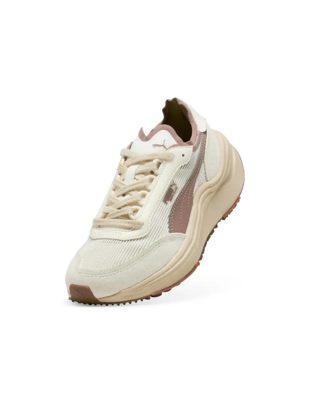 Sneakers für Damen Puma Rider elite Beige. 4/5