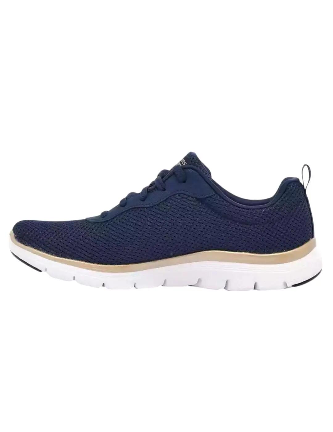 Zapatillas para Mujer Skechers Flex appeal 5.0 Marino 2/5