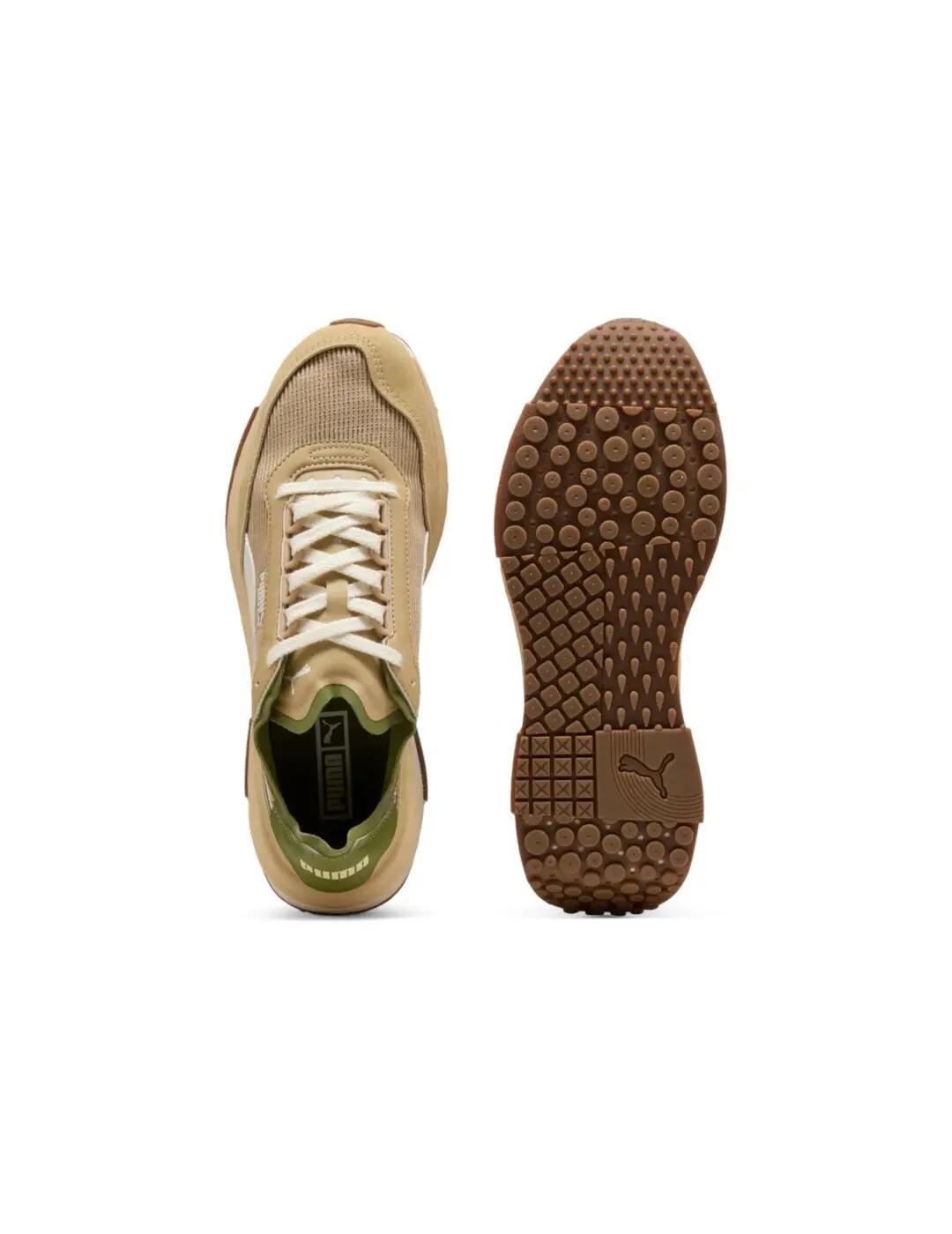 Sneakers uomo Puma Rider elite beige. 4/7