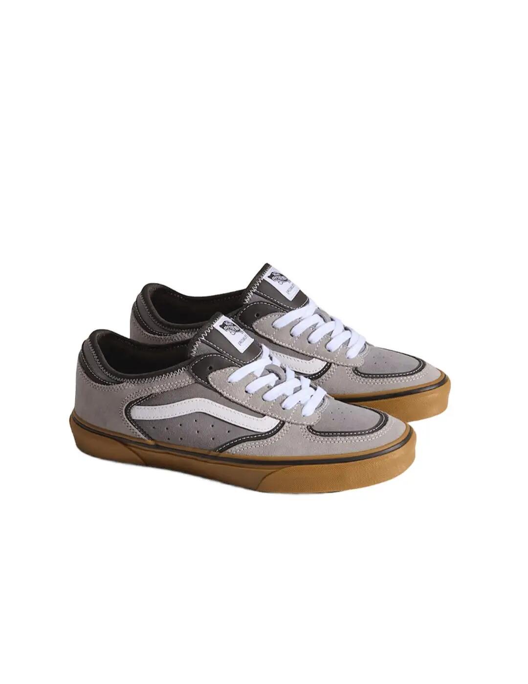 Tênis para Homem Vans Rowley Cinza. 2/4