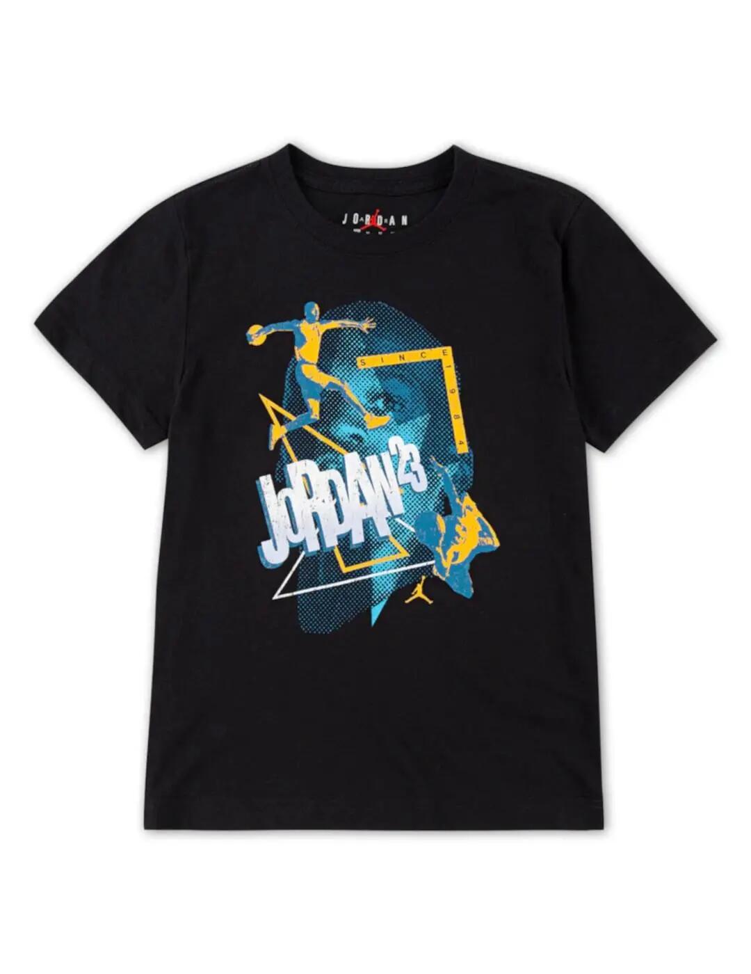 T-Shirt für Männer Jordan Kids 95d735 Schwarz 4/4